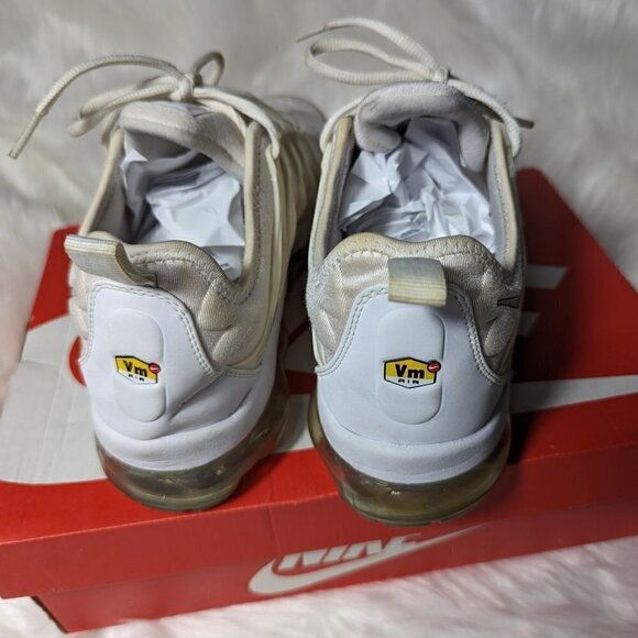 Nike Air Vapormax Plus \'White & Pure Platinum\' Size 9 style 924453100 main image 16